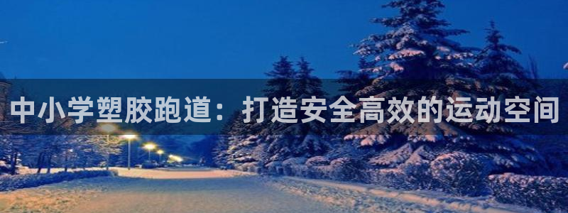 d88尊龙z6：中小学塑胶跑道：打造安全高效的运动空间