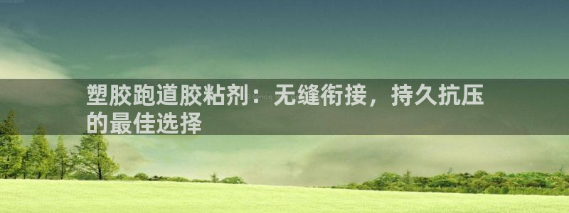 尊龙人生就是博现金：塑胶跑道胶粘剂：无缝衔接，持久抗压
的最佳选择