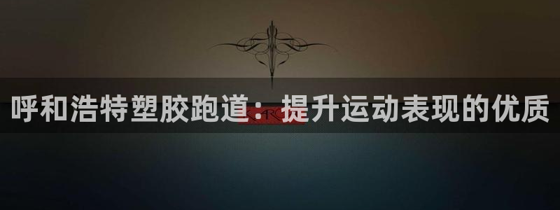 尊龙人生就是博旧版：呼和浩特塑胶跑道：提升运动表现的优质