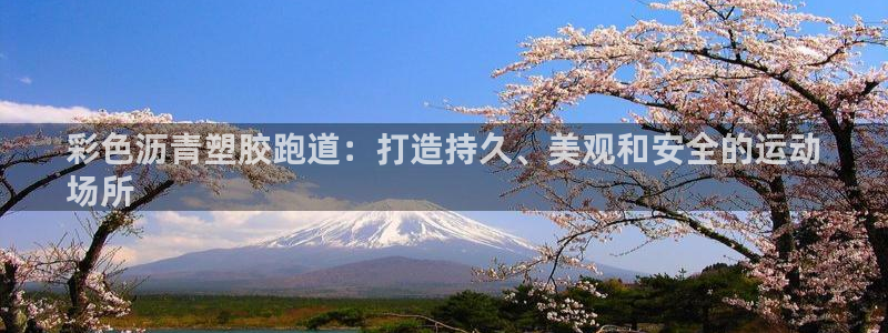 尊龙官网免费下载安卓：彩色沥青塑胶跑道：打造持久、美观和安全的运动
场所