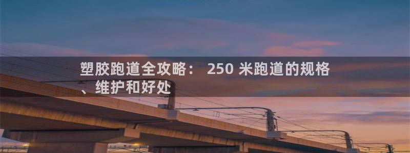 尊龙凯时平台怎么样：塑胶跑道全攻略： 250 米跑道