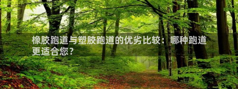 尊龙凯时俱乐部：橡胶跑道与塑胶跑道的优劣比较：哪种跑道
更适合您？