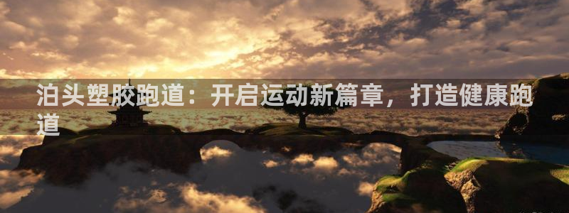 尊龙手机版下载：泊头塑胶跑道：开启运动新篇章，打造健康跑
道