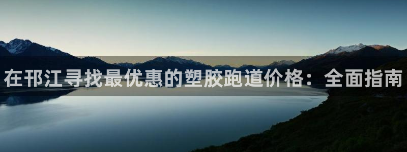 尊龙一人生就是搏：在邗江寻找最优惠的塑胶跑道价格：全面指南