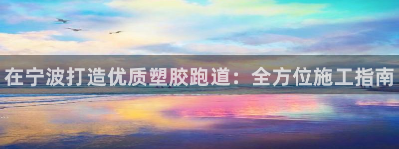 新版尊龙99：在宁波打造优质塑胶跑道：全方位施工指南